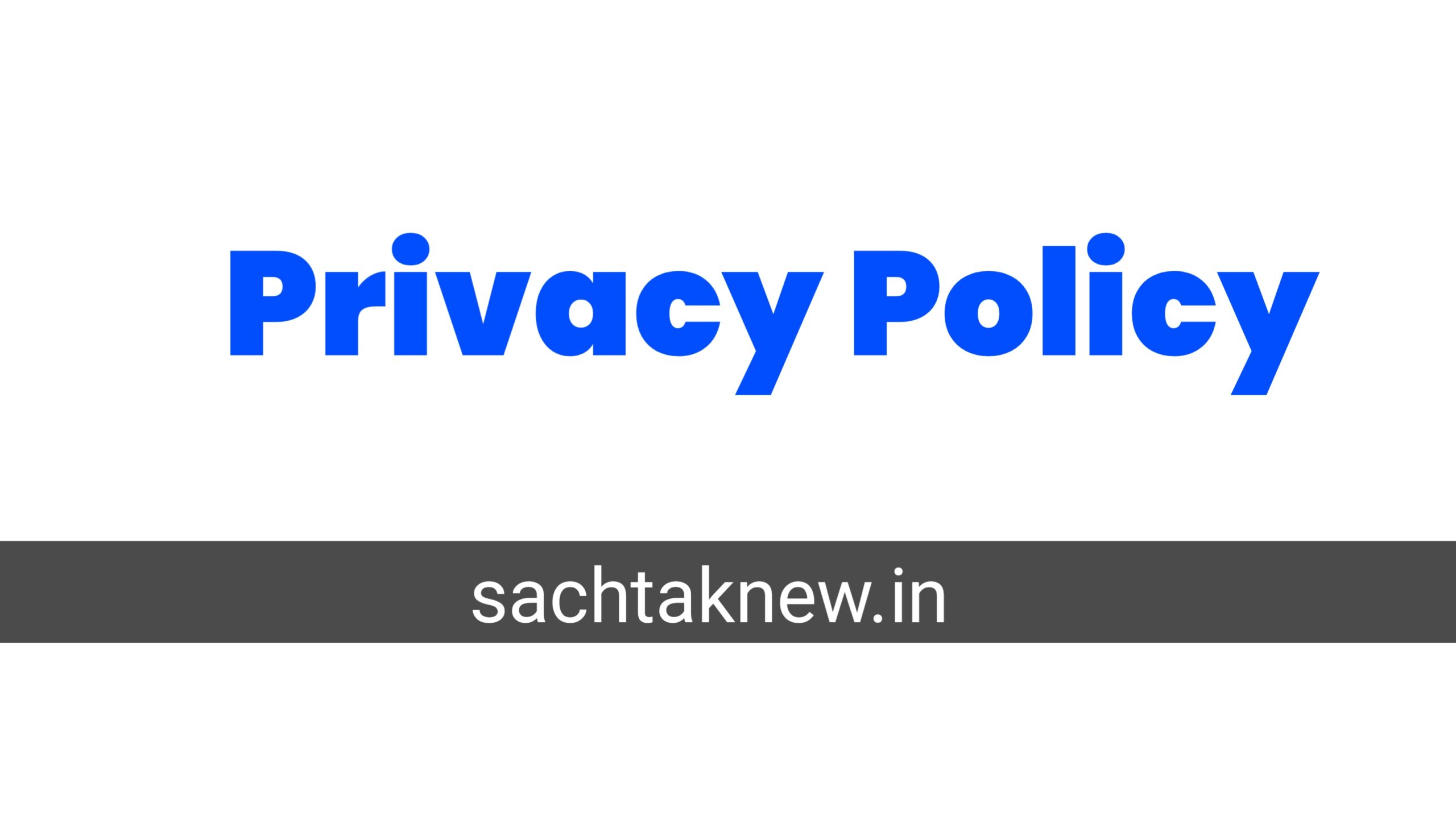 Privacy Policy