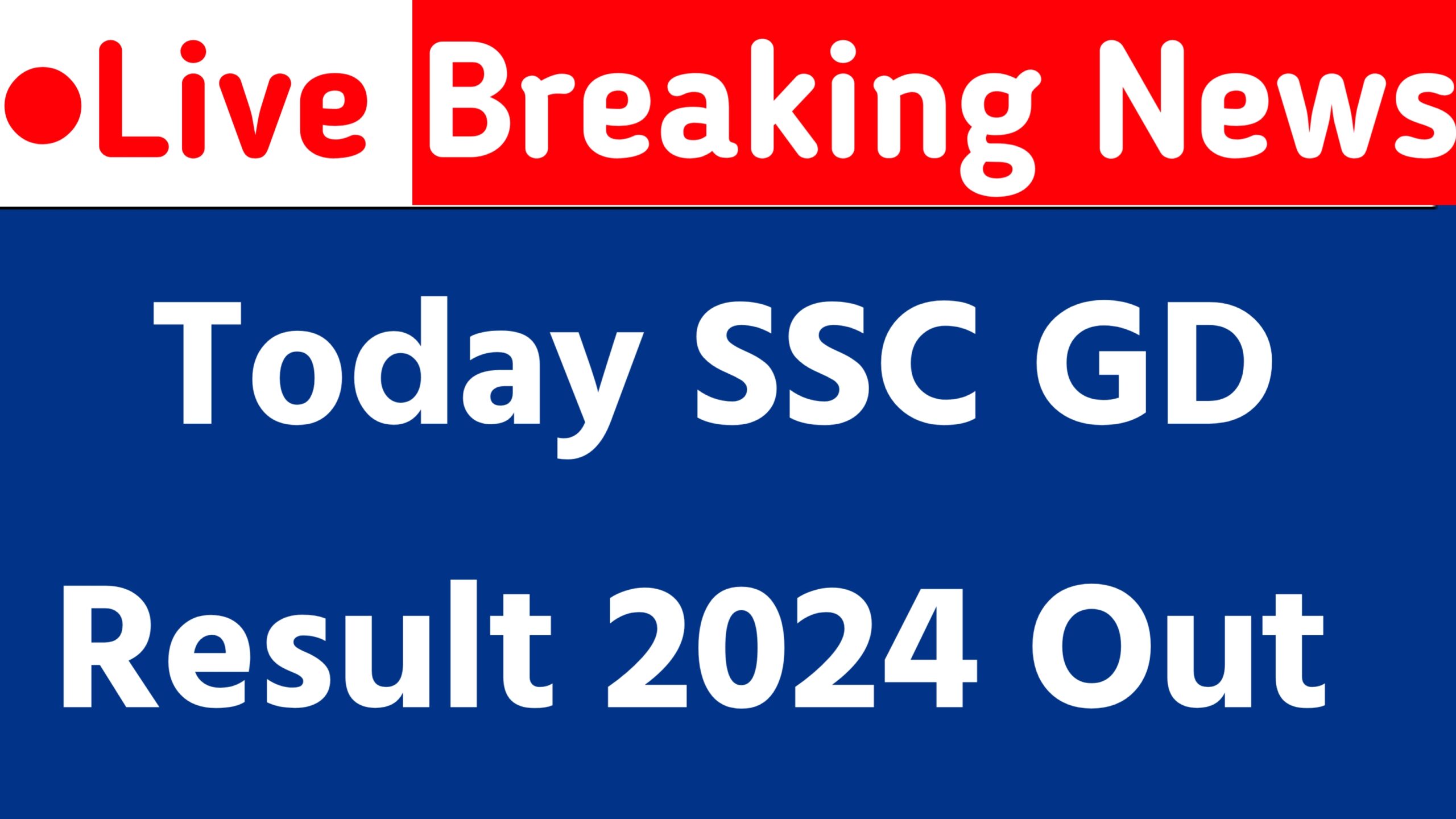 SSC GD Result 2024